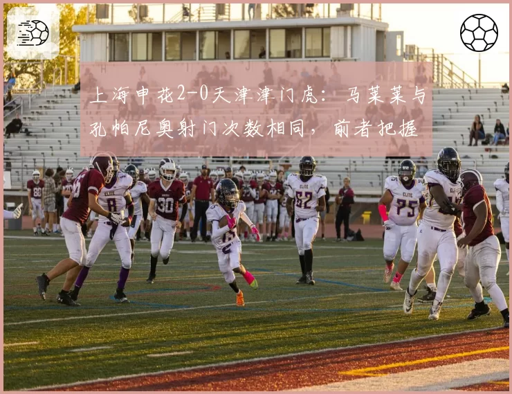上海申花2-0天津津门虎：马莱莱与孔帕尼奥射门次数相同，前者把握机会更强