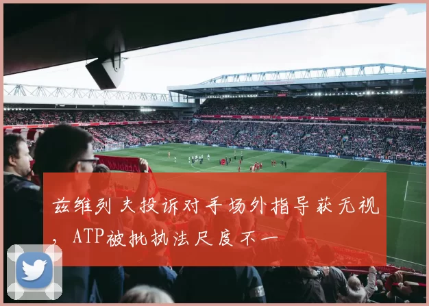 兹维列夫投诉对手场外指导获无视，ATP被批执法尺度不一